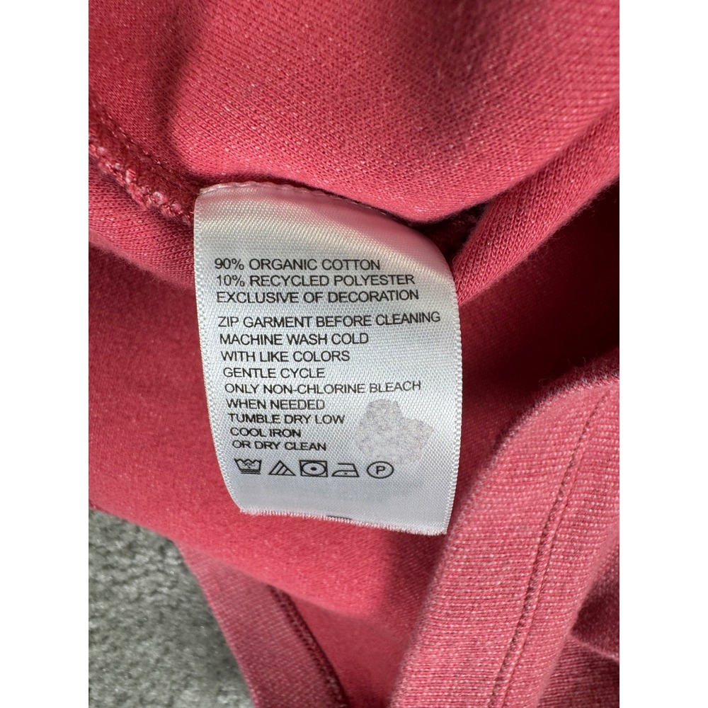 Tommy Bahama Mens Coral Pink Heather Quarter Zip Pullover Sweatshirt Large - Picture 6 of 8